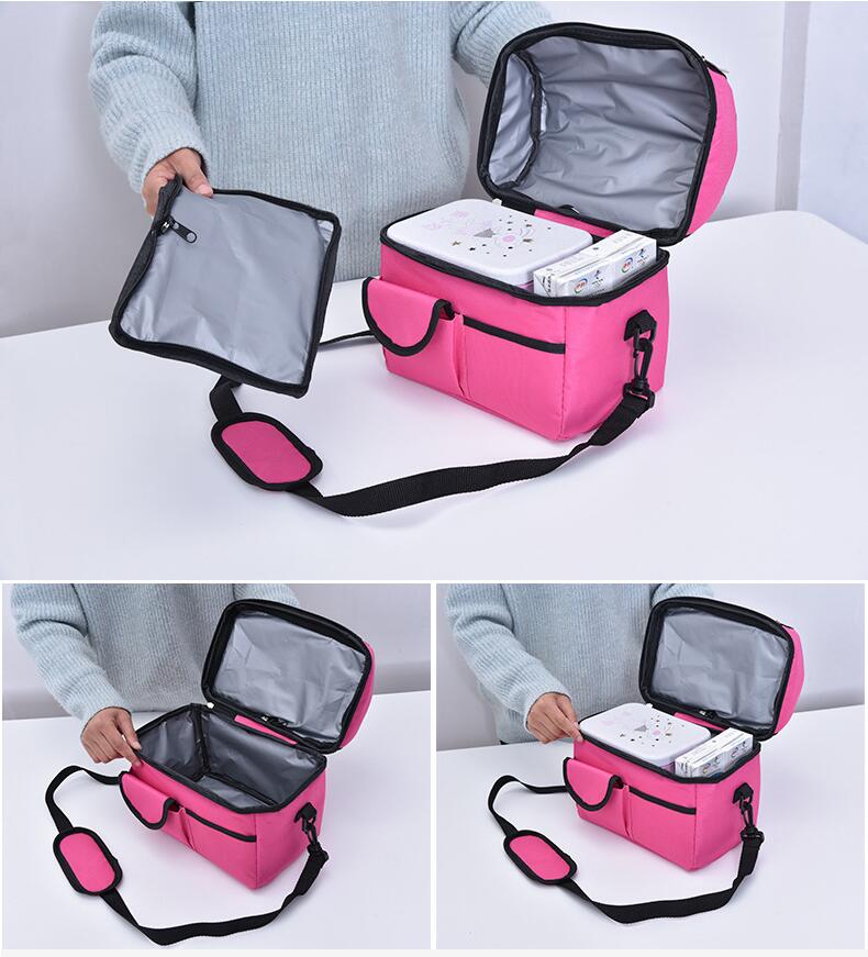 &Agrave; l'int&eacute;rieur du sac &agrave; lunch thermique