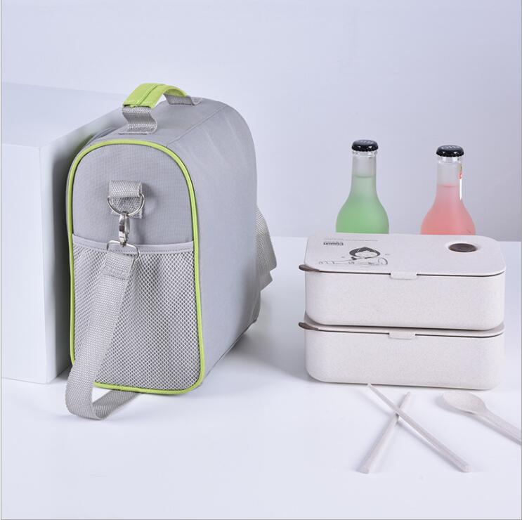 Vue lat&eacute;rale du sac d'isolation