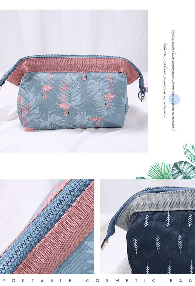 D&eacute;tails de la pochette cosm&eacute;tique de femmes m&eacute;nag&egrave;res sac-2