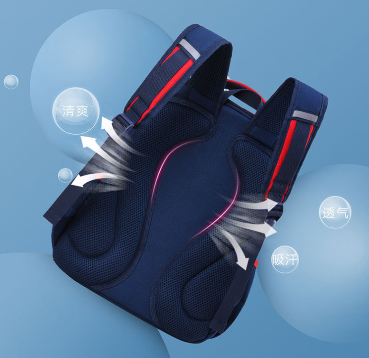 dos &agrave; dos d'&eacute;cole l&eacute;ger pour les enfants