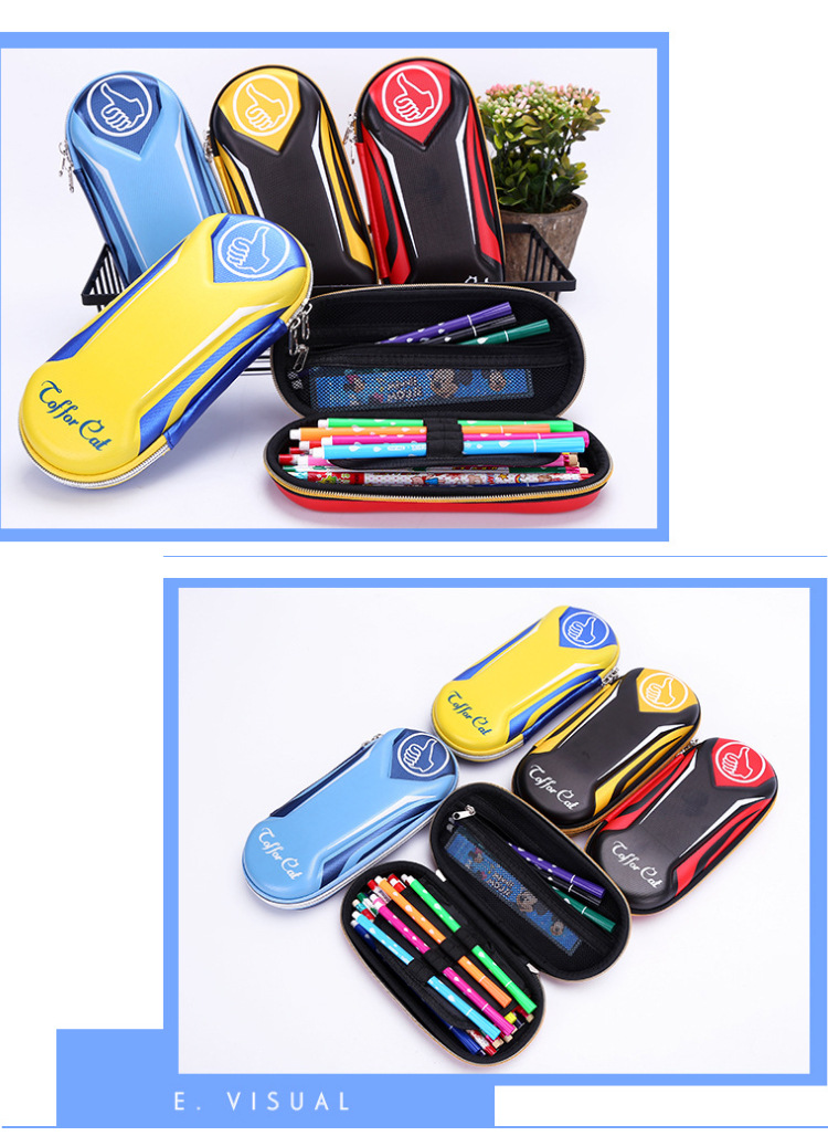 Mode Eva 3D Crayon Box pour &eacute;tudiant