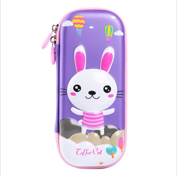 Bo&icirc;te de stylo de dessin anim&eacute; Eva 3D