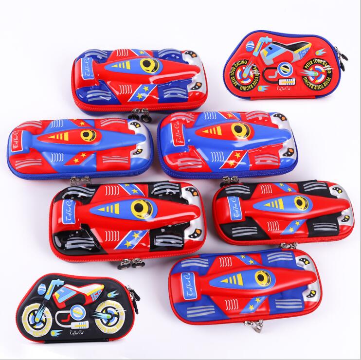 Nouvelle bo&icirc;te de papeterie &eacute;tudiante 3D pour gar&ccedil;ons