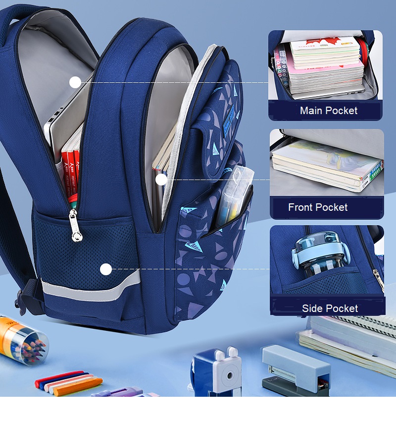 NOUVEAU MULTIFONCTIONNEL NOUVEAU SSTYLE ENFANTS BAGUE SAC SAC &Agrave; SAC &Agrave; L'&Eacute;TUDIANT