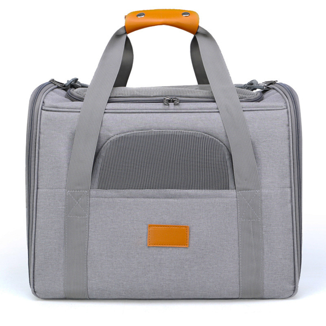 Sac de porte-élingue de transporteur de voyage pour animaux de compagnie portable en gros pliable pour chien de port de chat