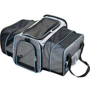 Sac de transporteur pour animaux de compagnie extensible imperméable pour un chien de voyage pour chats de voyage Pet de portage Cage d'animaux