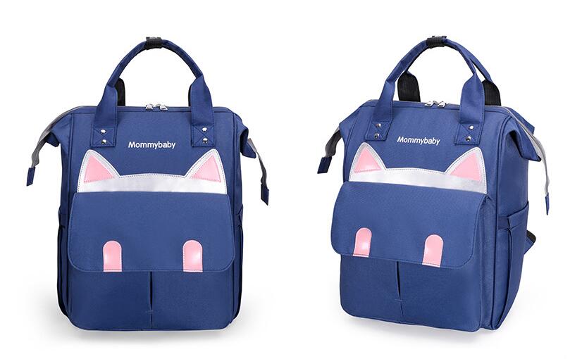 Vue diff&eacute;rente de Blue Maman Sac