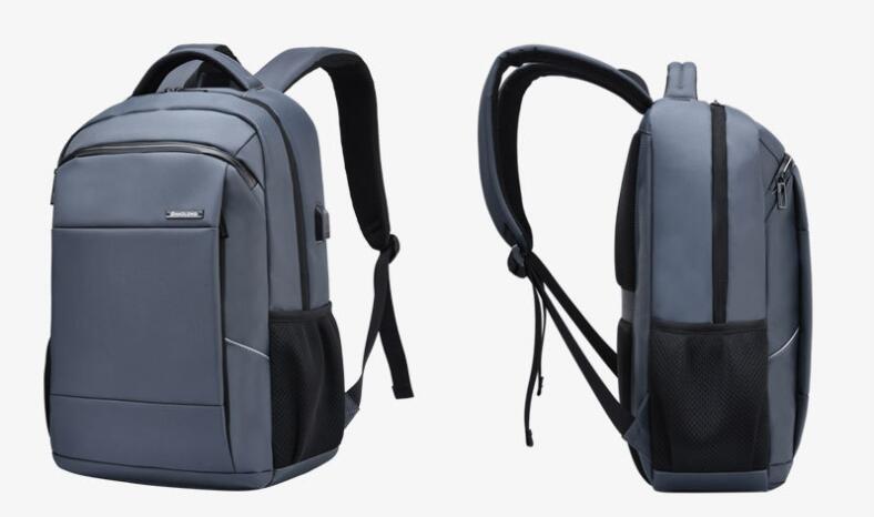 Sac d'ordinateur gris multifonctionnel