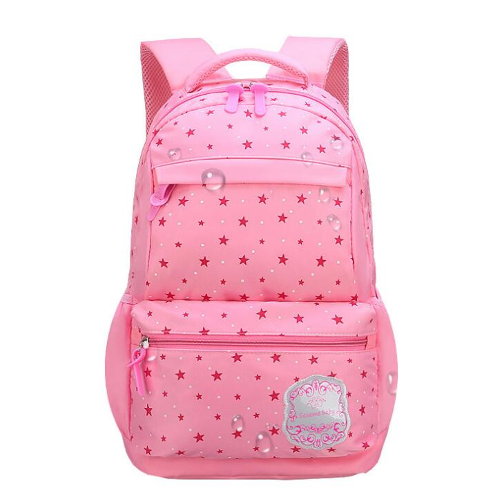 Sac à dos scolaire étanche pour filles du collège