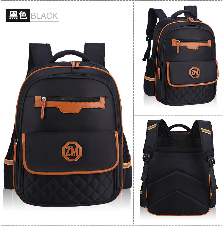 Noir de sac &agrave; dos pour enfants pour l'&eacute;cole Nouveau design Book Sac