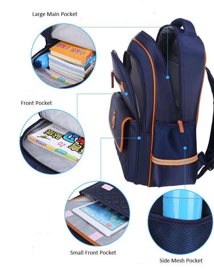 Structure des enfants sac &agrave; dos pour l'&eacute;cole Nouveau design Bag de carnet de conception