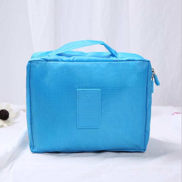 Organisateur de sac de rangement cosmétique de voyage portable pour filles