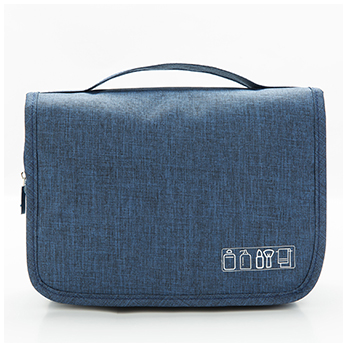 Organisateur de trousse de toilette de voyage portable avec crochet de suspension pour femme