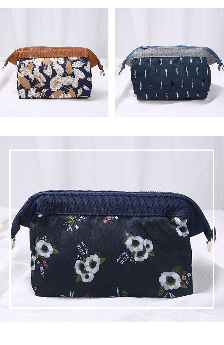 D&eacute;tails de la pochette cosm&eacute;tique des femmes m&eacute;nag&egrave;res Sac-1