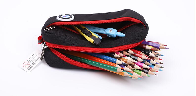Structure de la structure du sac crayon Canvas