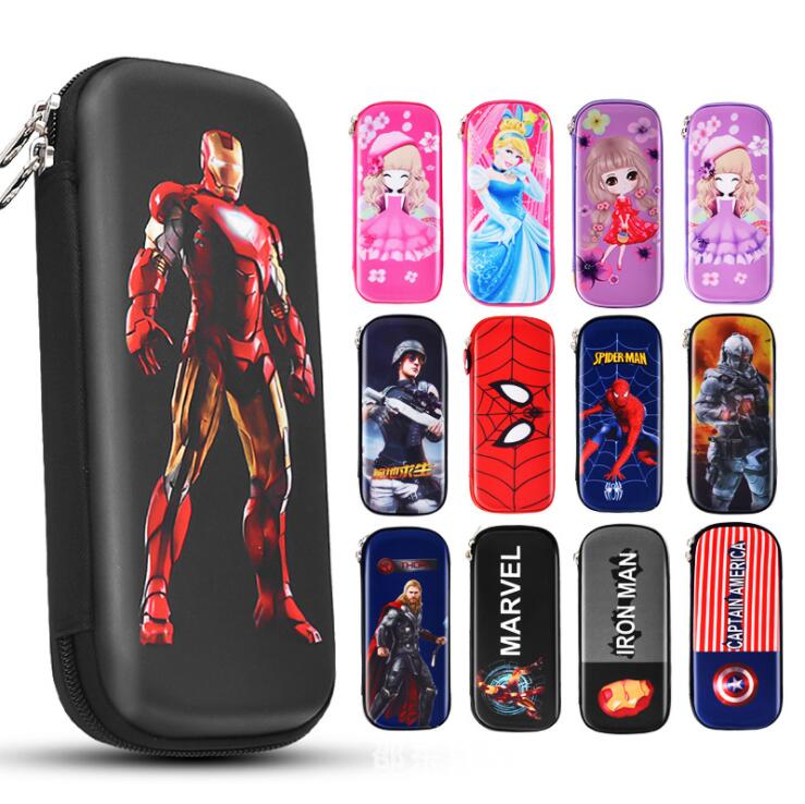 Bo&icirc;te &agrave; stylo de dessin anim&eacute; de mode Eva 3D pour gar&ccedil;ons et filles