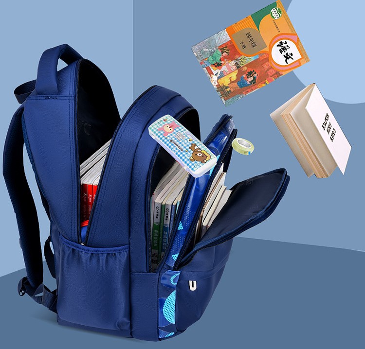 Structure du sac scolaire sac &agrave; dos pour enfants pour gar&ccedil;ons
