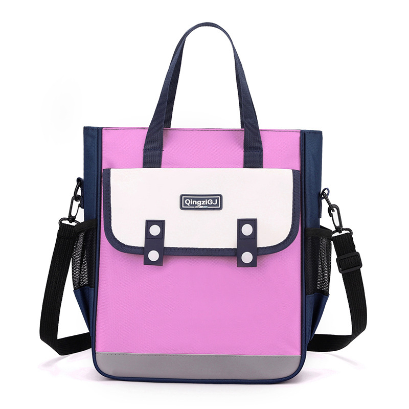 Sac à école de sac de messager pour enfants avec logo personnalisé pour la promotion