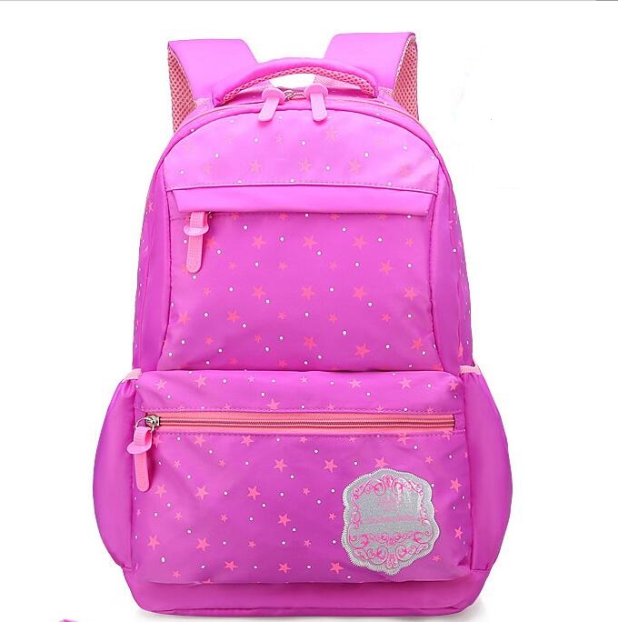 Sac à dos scolaire étanche pour filles du collège