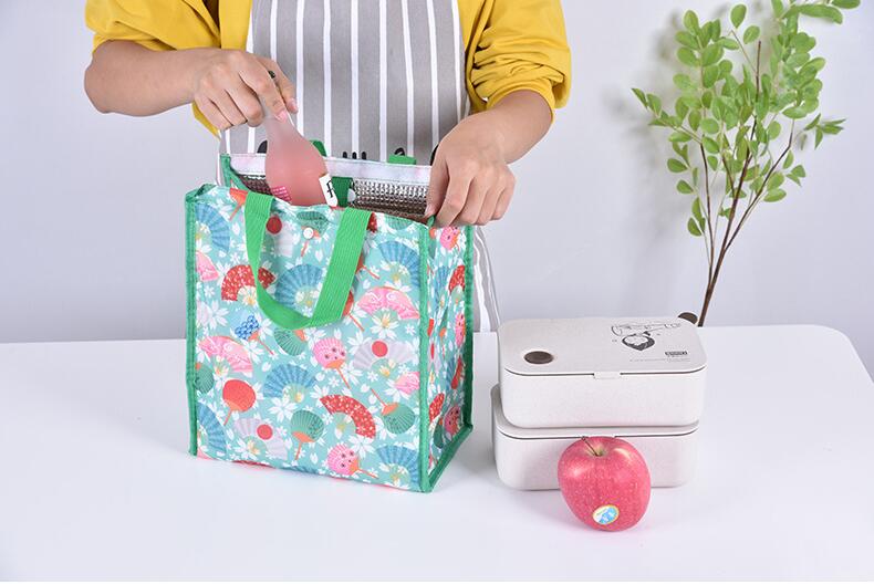 Sac &agrave; lunch de l'isolation en polyester promotionnel