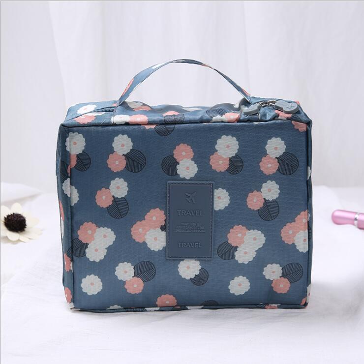 Organisateur de sac de rangement cosmétique de voyage portable pour filles
