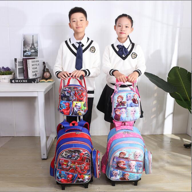Mod&egrave;le Show de 3D School School Sackpack Set