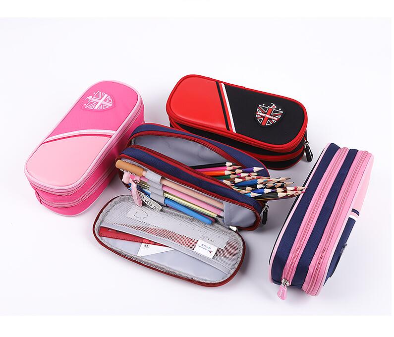 Sac crayon polyester de mode imperm&eacute;able pour &eacute;tudiant