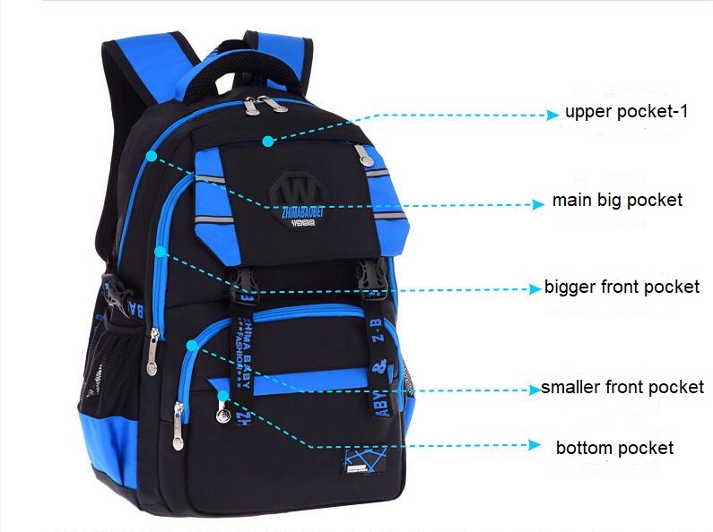 Instructure du sac &agrave; dos ext&eacute;rieur l&eacute;ger pour le coll&egrave;ge