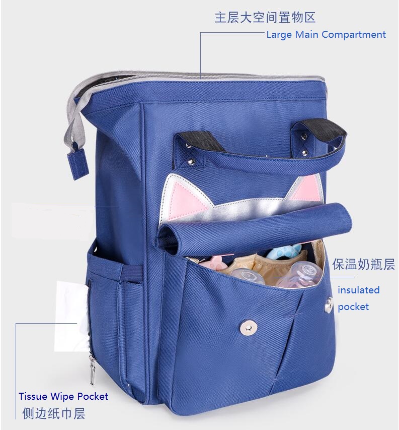 Structure du sac de maman babay