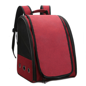 Sac à dos de transporteur de compagnie portable en gros de l'usine pour animal de compagnie pour animaux de compagnie pour animaux de compagnie pour animaux de compagnie