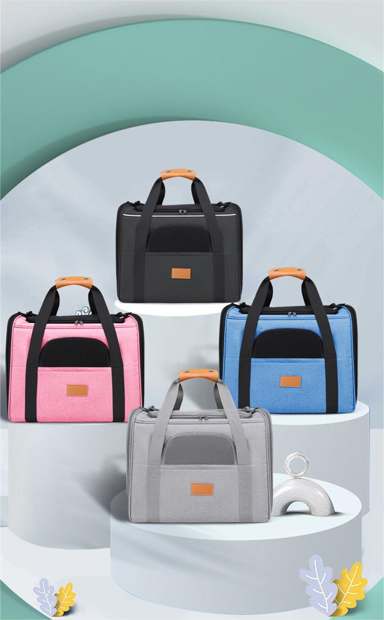 Couleur du sac de carring pour animaux de compagnie