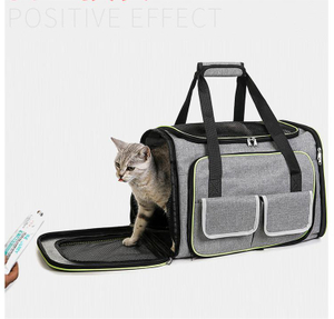 Sac de transporteur pour animaux de compagnie portable en gros extensible pour un chien de voyage pour animaux de compagnie