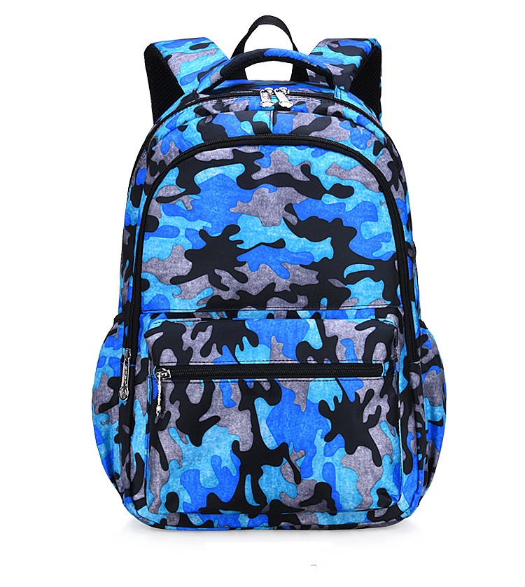 Mode Camouflage Sac À Dos Adolescent Cartable