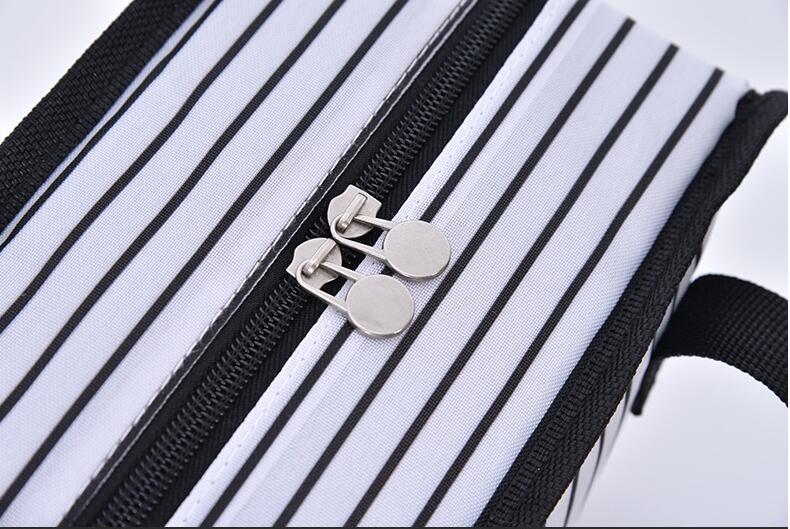 Style de fermeture &agrave; glissi&egrave;re de sac &agrave; lunch refroidisseur isol&eacute;