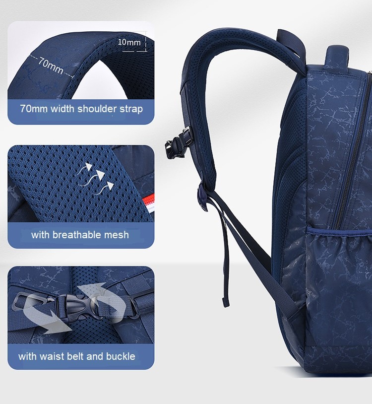 D&eacute;tails des sacs d'&eacute;cole pour enfants multifonctions pour l'&eacute;cole primaire