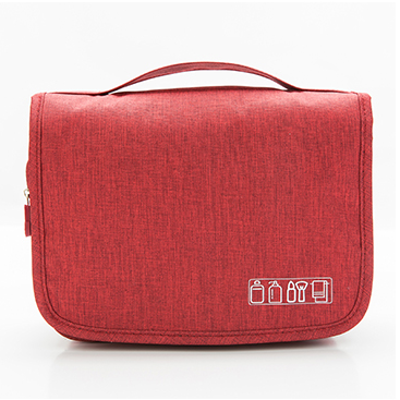 Organisateur de trousse de toilette de voyage portable avec crochet de suspension pour femme