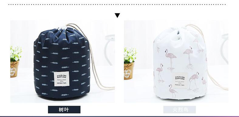 Couleurs Show of Cordstring Voyages de toilette Sac de rangement-1