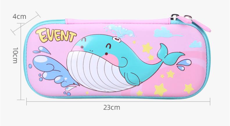 Taille de l'&eacute;tui de crayon de dessin anim&eacute; 3D