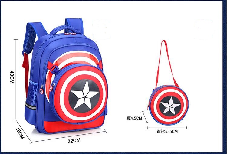 Taille du sac &agrave; &eacute;cole roulante