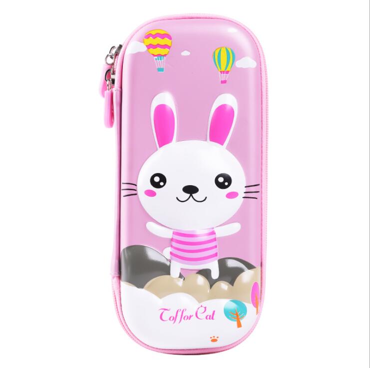 Bo&icirc;te de stylo de dessin anim&eacute; Eva 3D mignon