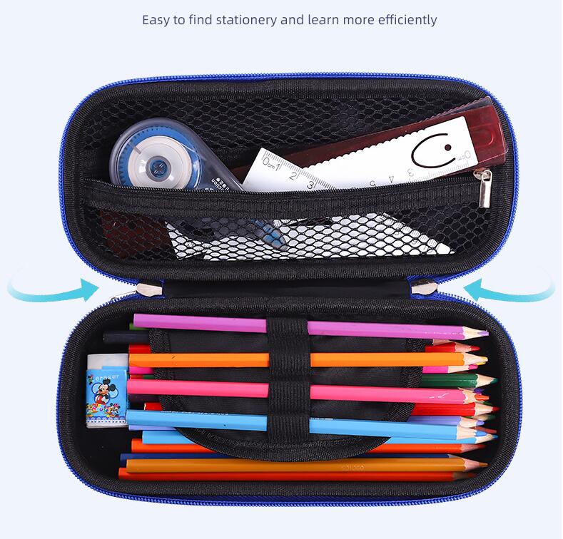 Petite taille de la bo&icirc;te &agrave; papeterie &eacute;tudiante 3D