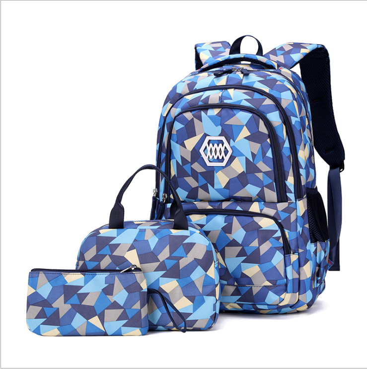 Ensemble de sac à dos scolaire 3 en 1 élégant pour adolescentes pour collégiennes