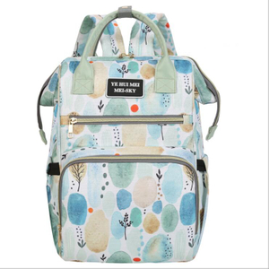 Sac à dos de sac à langer multifonctionnel imperméable à la mode pour bébé