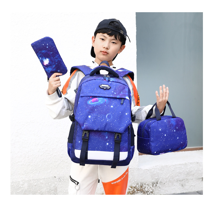 3 en 1 ensemble de sac à dos élégant pour enfants pour le collège