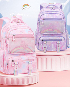Sac à sacs d'école pour enfants pour filles sac à carbage d'étudiants pour filles sac à carbage