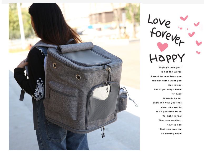 sac &agrave; dos pour animaux de compagnie