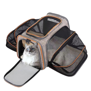 Personnalisez le sac de transporteur pour animaux de compagnie pliable pour un chien de voyage pour chat