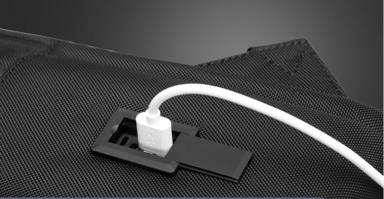 Sac &agrave; dos pour ordinateur portable avec port USB