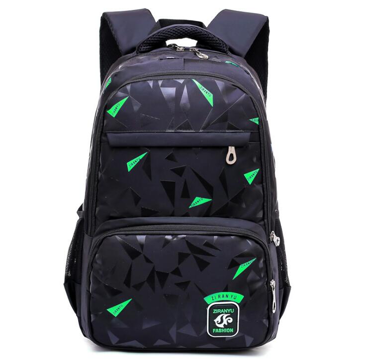 Cartable de sac à dos étanche pour hommes en plein air pour le collège
