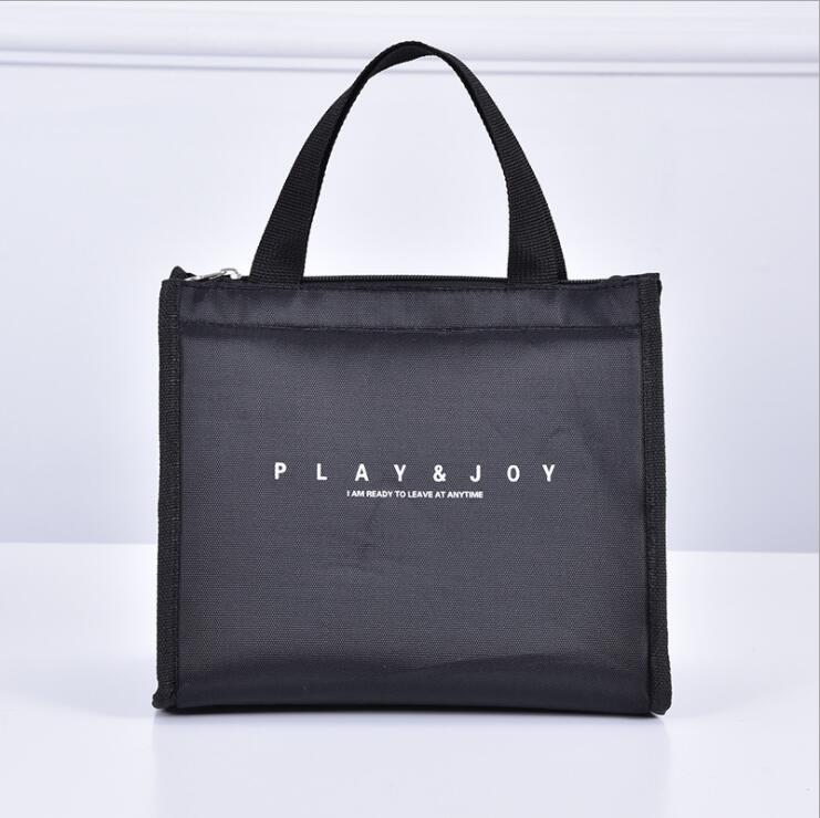 Personnalisez le sac isotherme promotionnel en polyester à isolation thermique pour le déjeuner